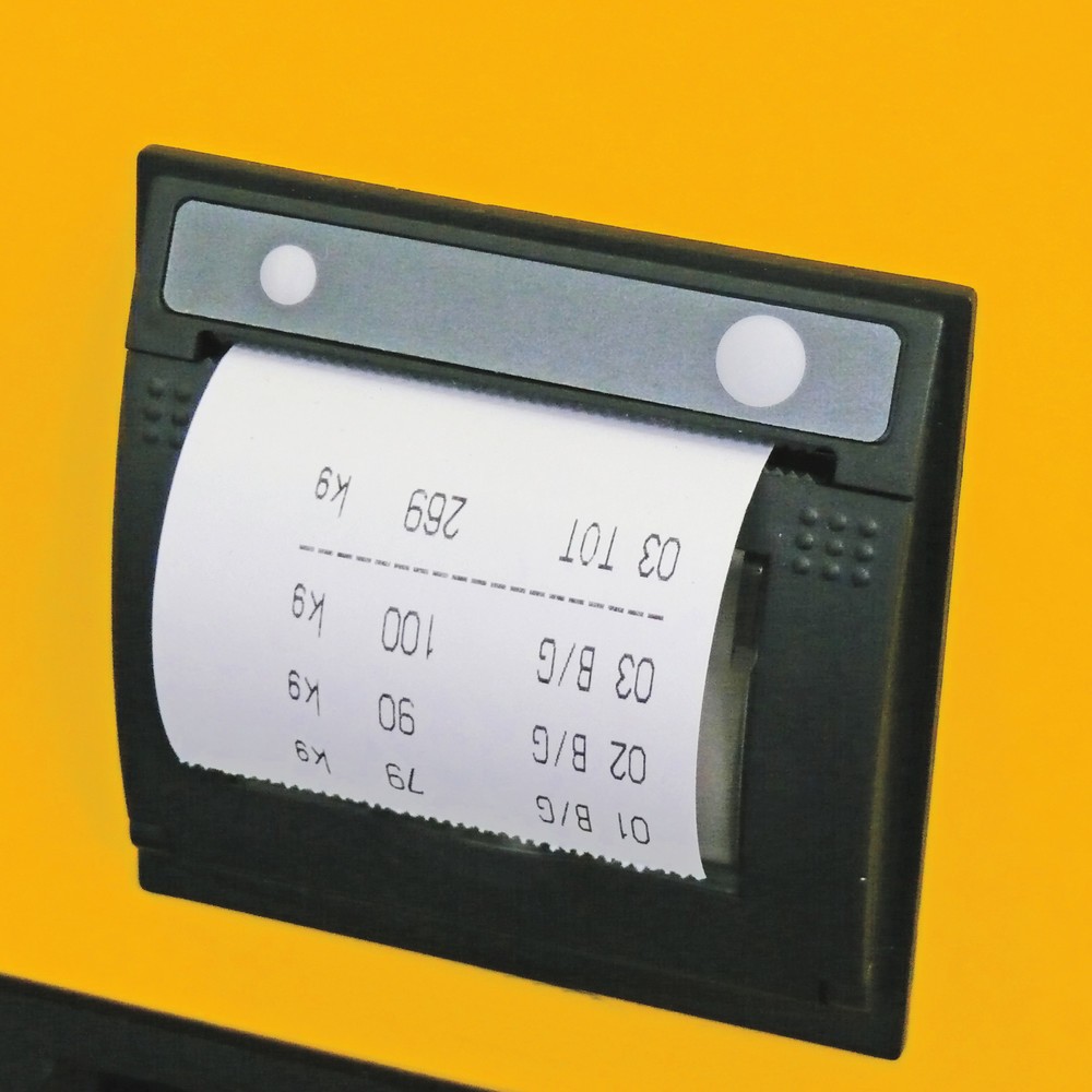 Produktabbildung: Thermodrucker für Jungheinrich Wiege-Hubwagen AMW 22p